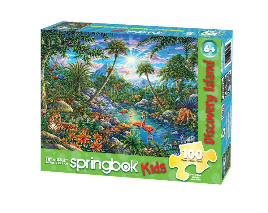 Discovery Island 100 Piece Puzzle