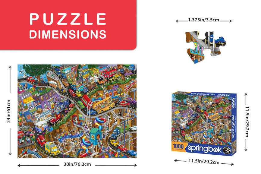 Getting Away 1000 Piece Puzzle