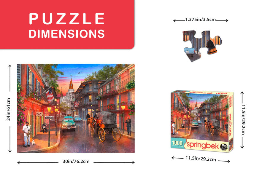 Bourbon Street 1000 Piece Puzzle
