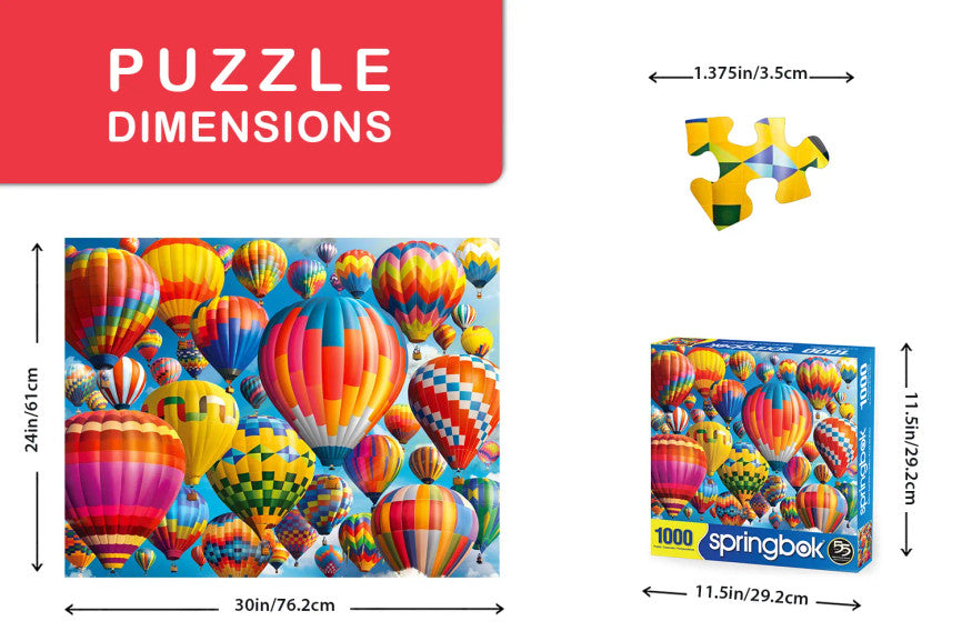 Balloon Fest 1000 Piece Puzzle