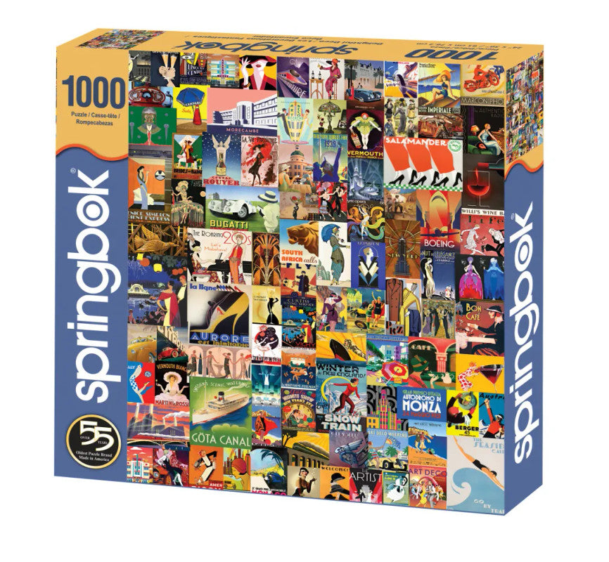Delightful Deco 1000 Piece Puzzle