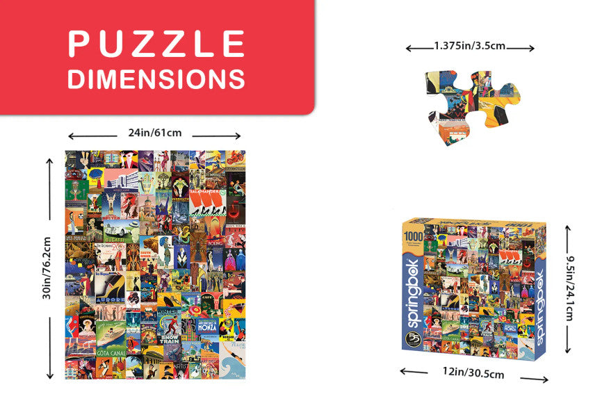 Delightful Deco 1000 Piece Puzzle