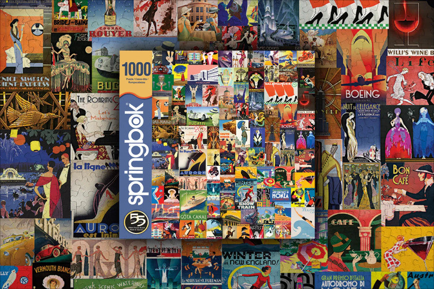Delightful Deco 1000 Piece Puzzle
