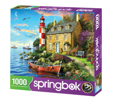 The Cottage Lighthouse 1000 Piece Puzzle