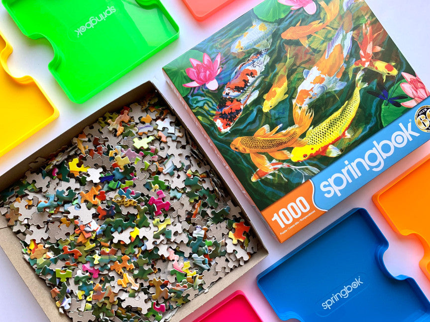 Koi Pond 1000 Piece Puzzle