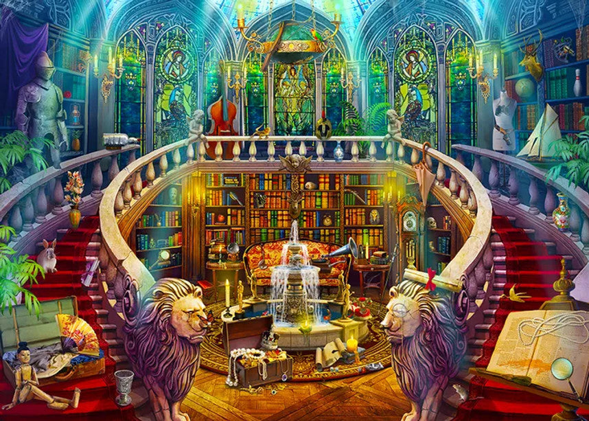 Seek and Find Library 1000 Piece Puzzle