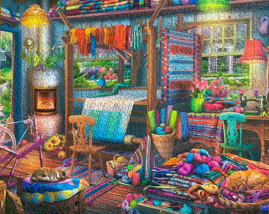 Weavers Cottage 1000 Piece Puzzle