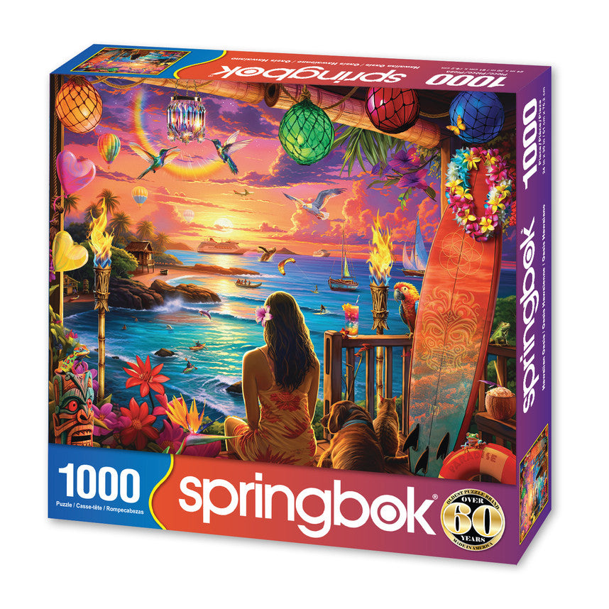 Hawaiian Oasis 1000 Piece Puzzle