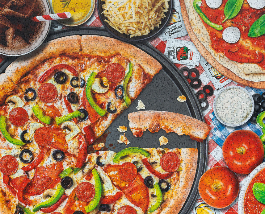 Pizza Night 1000 Piece Puzzle