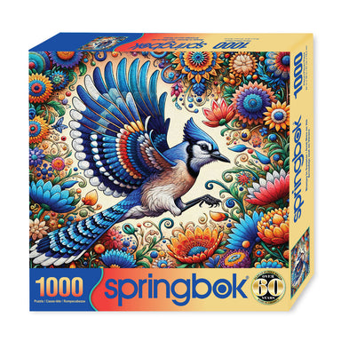 Blue Jay In Summer 1000 Piece Puzzle