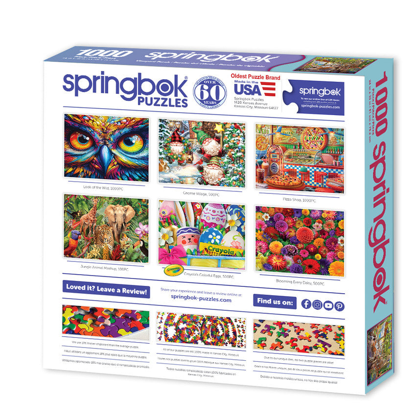 Vineyard Porch 1000 Piece Puzzle