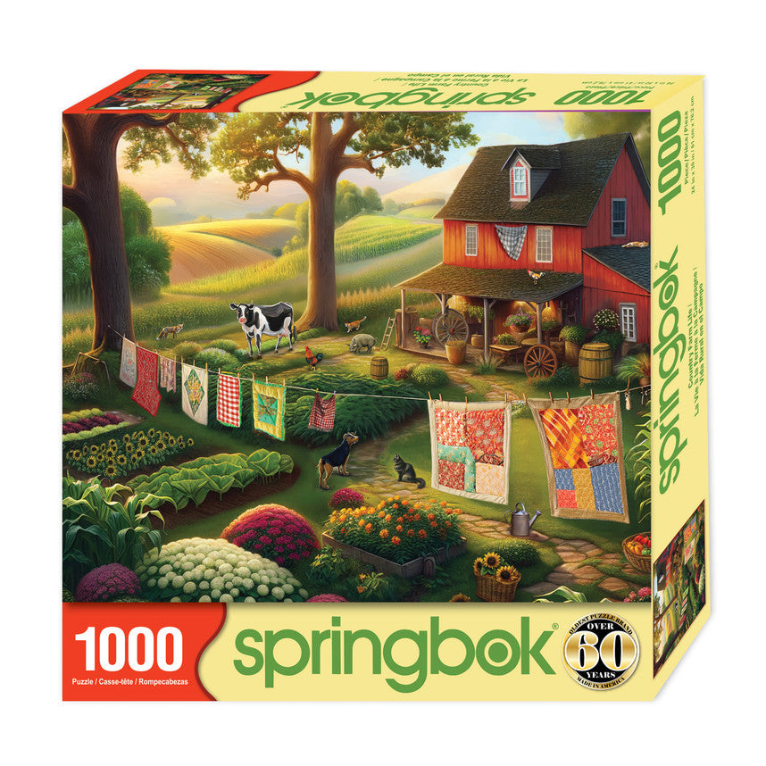 Country Farm Life 1000 Piece Puzzle