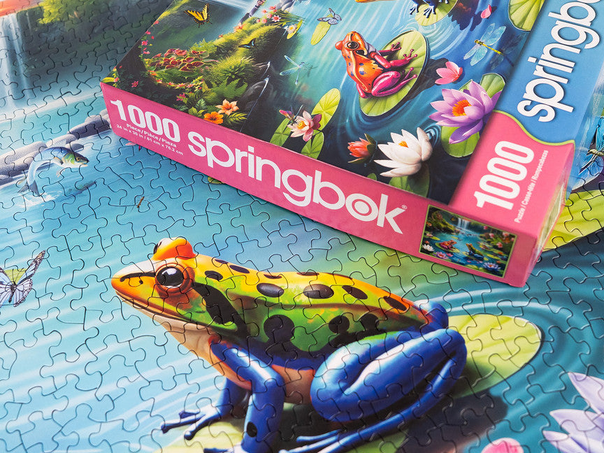 Lily Pond Paradise 1000 Piece Puzzle