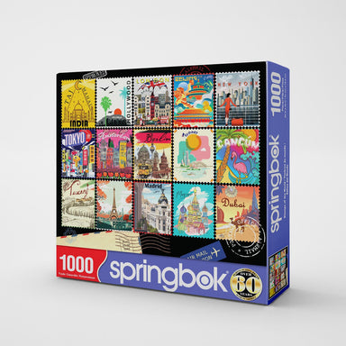 Stamps of the World 1000 Piece Puzzle