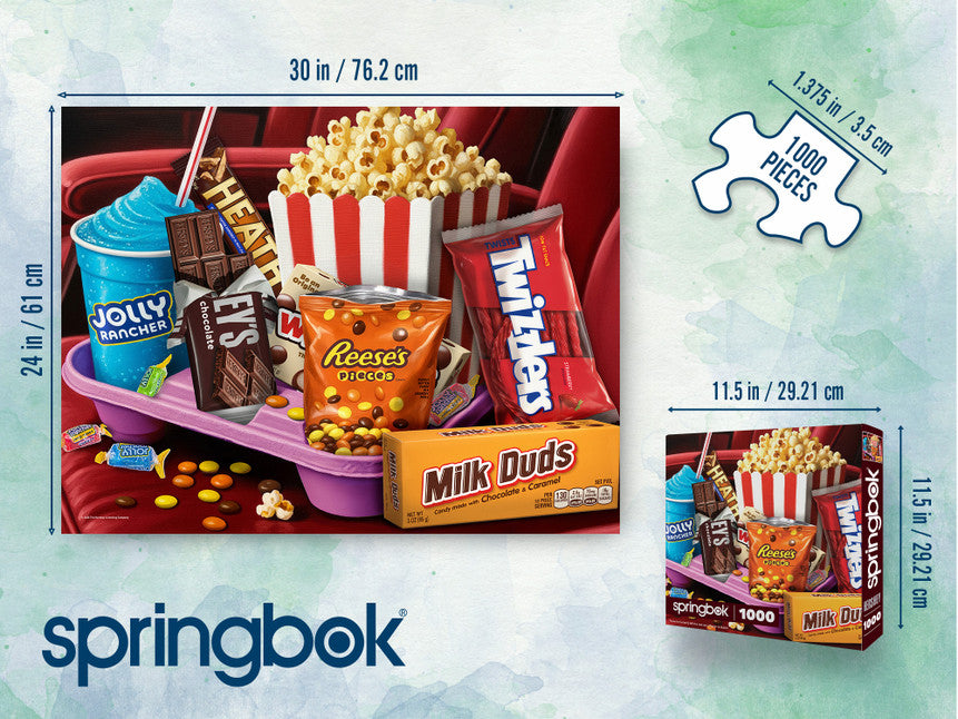 Hershey's Movie Night Treats 1000 Piece Puzzle