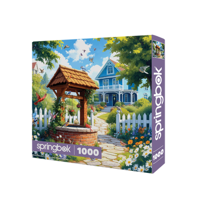 Wishing Well Garden 1000 Piece Puzzle