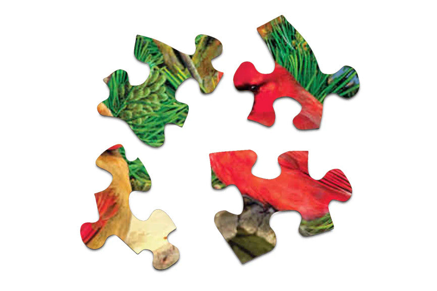 Feathered Retreat 350 Piece Large Format Puzzle