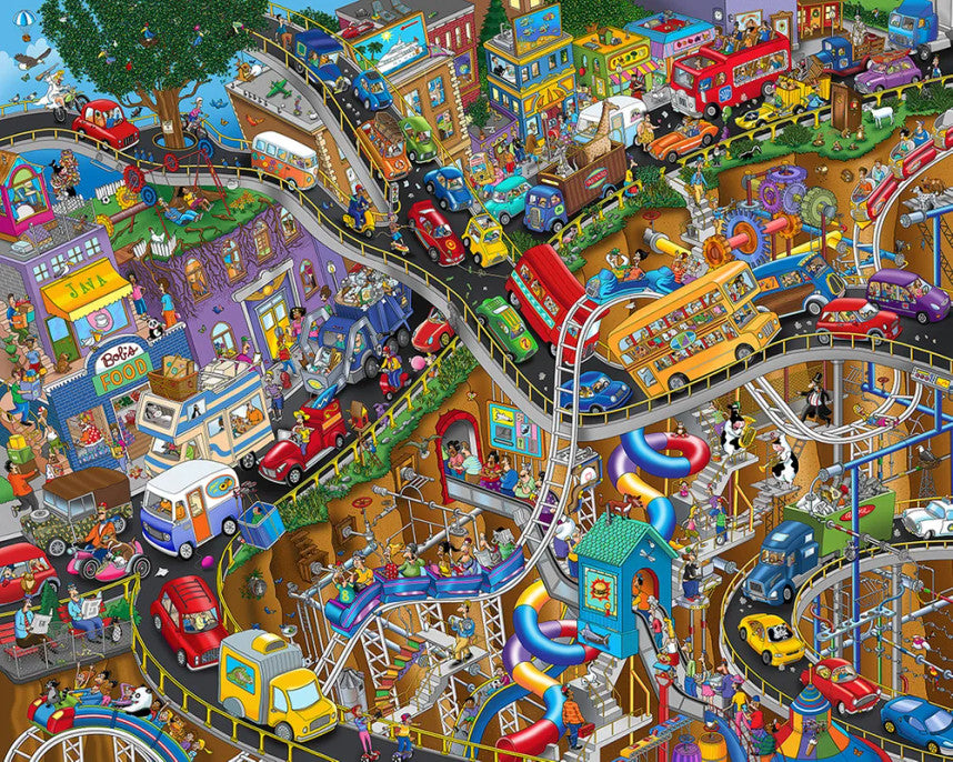 Getting Away 400 Piece Family Puzzle
