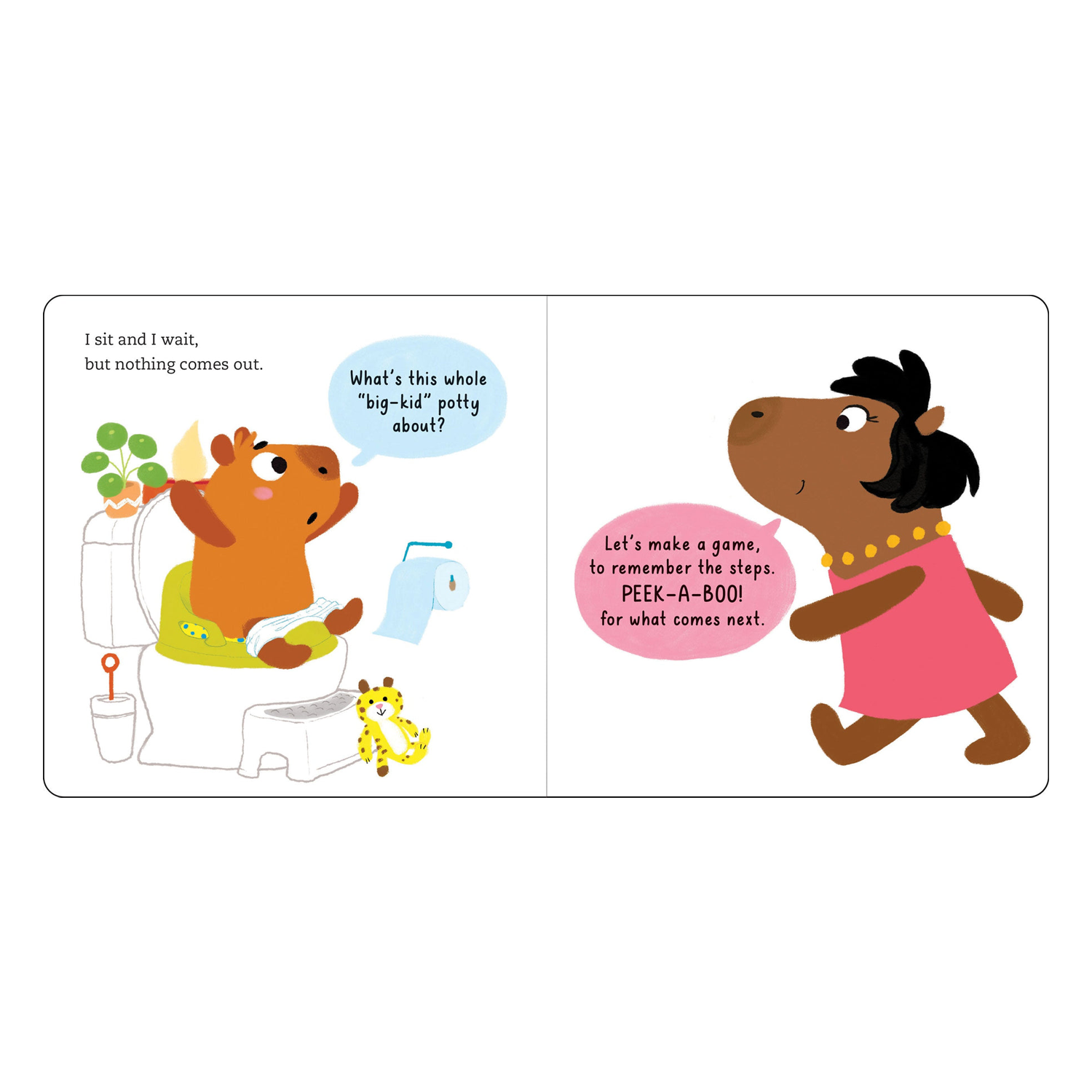 PTR Peek-a-Poo! I Can Potty and So Can You! Board Book