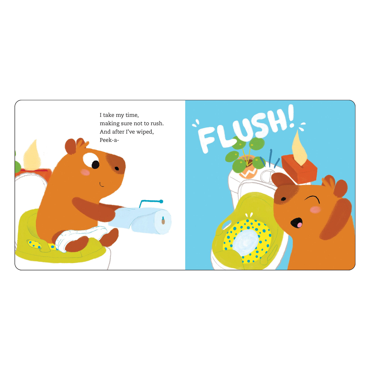 PTR Peek-a-Poo! I Can Potty and So Can You! Board Book