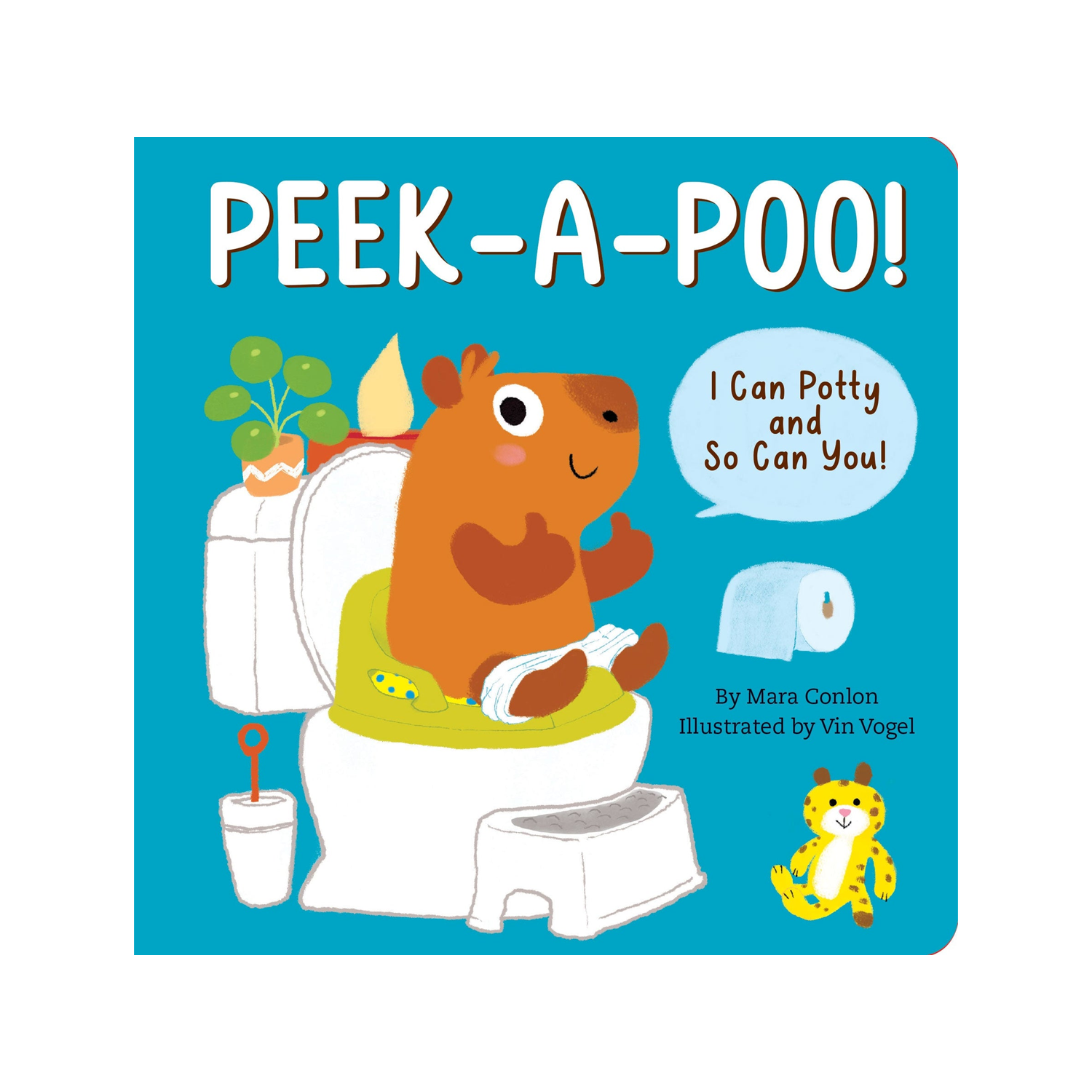 PTR Peek-a-Poo! I Can Potty and So Can You! Board Book
