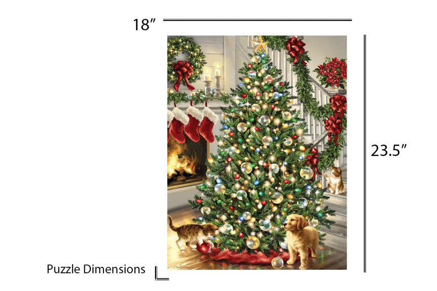 Christmas Pets 500 Piece Puzzle