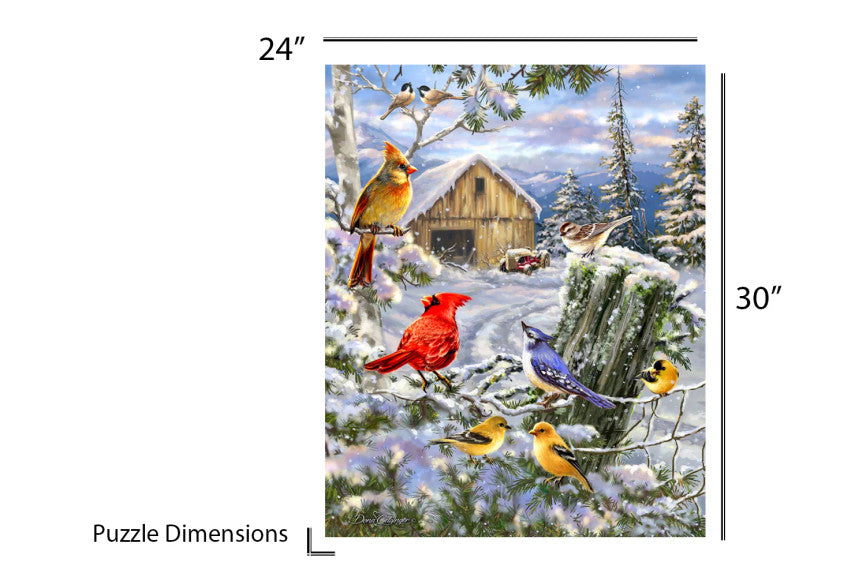 Frosty Morning Song 1000 Piece Puzzle