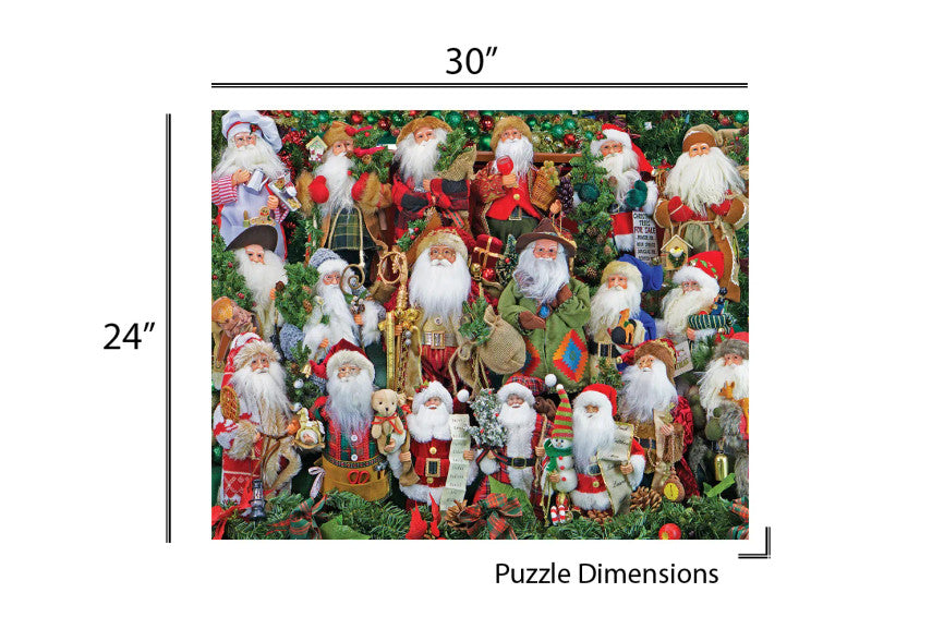 Santa Collection 1000 Piece Puzzle