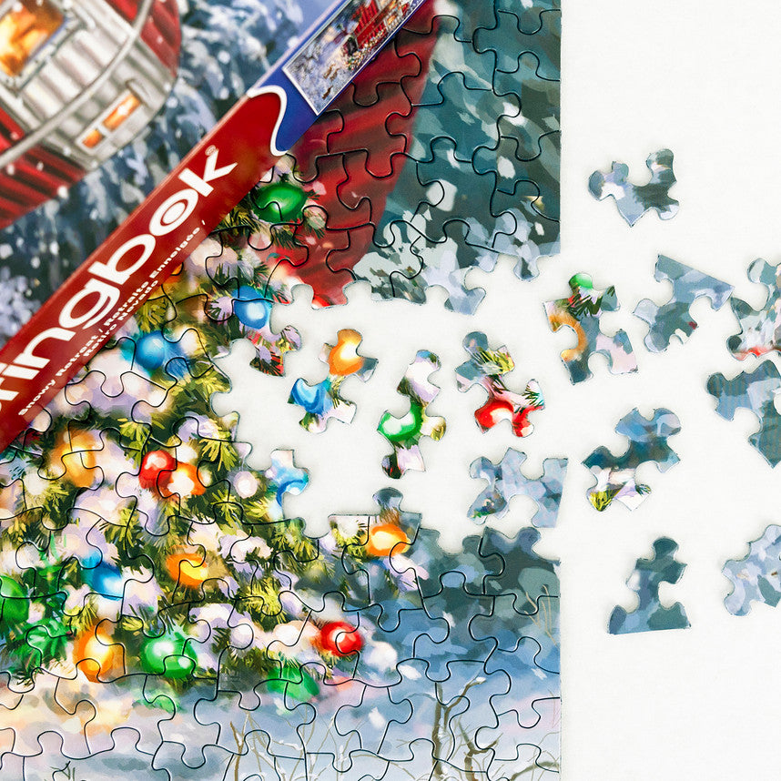 Snowy Retreat 1000 Piece Puzzle