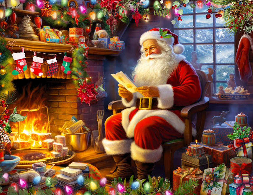Naughty or Nice 1000 Piece Puzzle