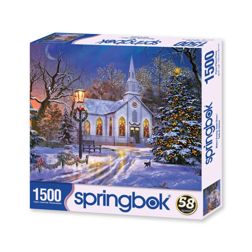 Winters Evening 1500 Piece Puzzle
