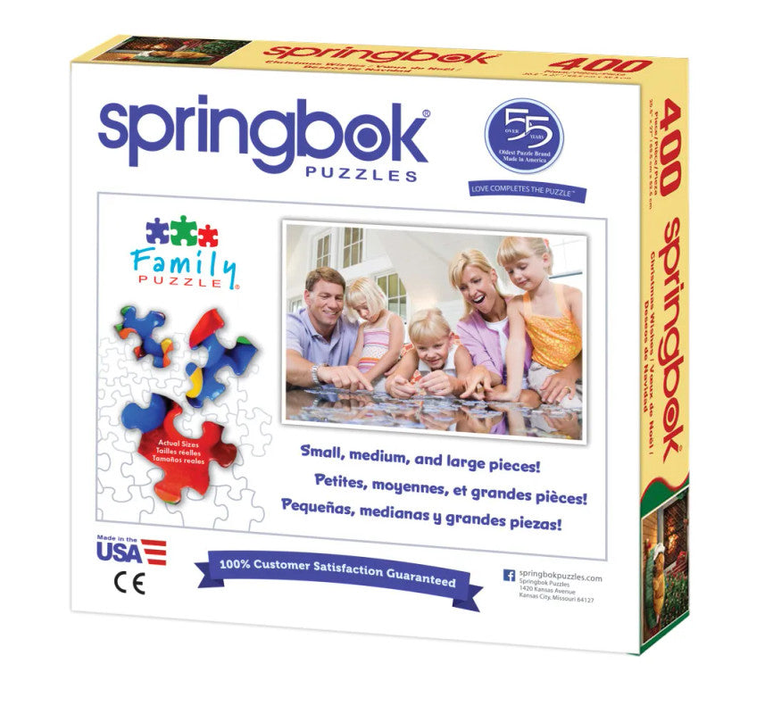 Christmas Wishes 400 Piece Family Puzzle