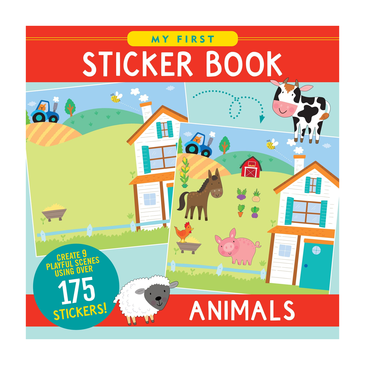 PTR My First Sticker Book - Animals