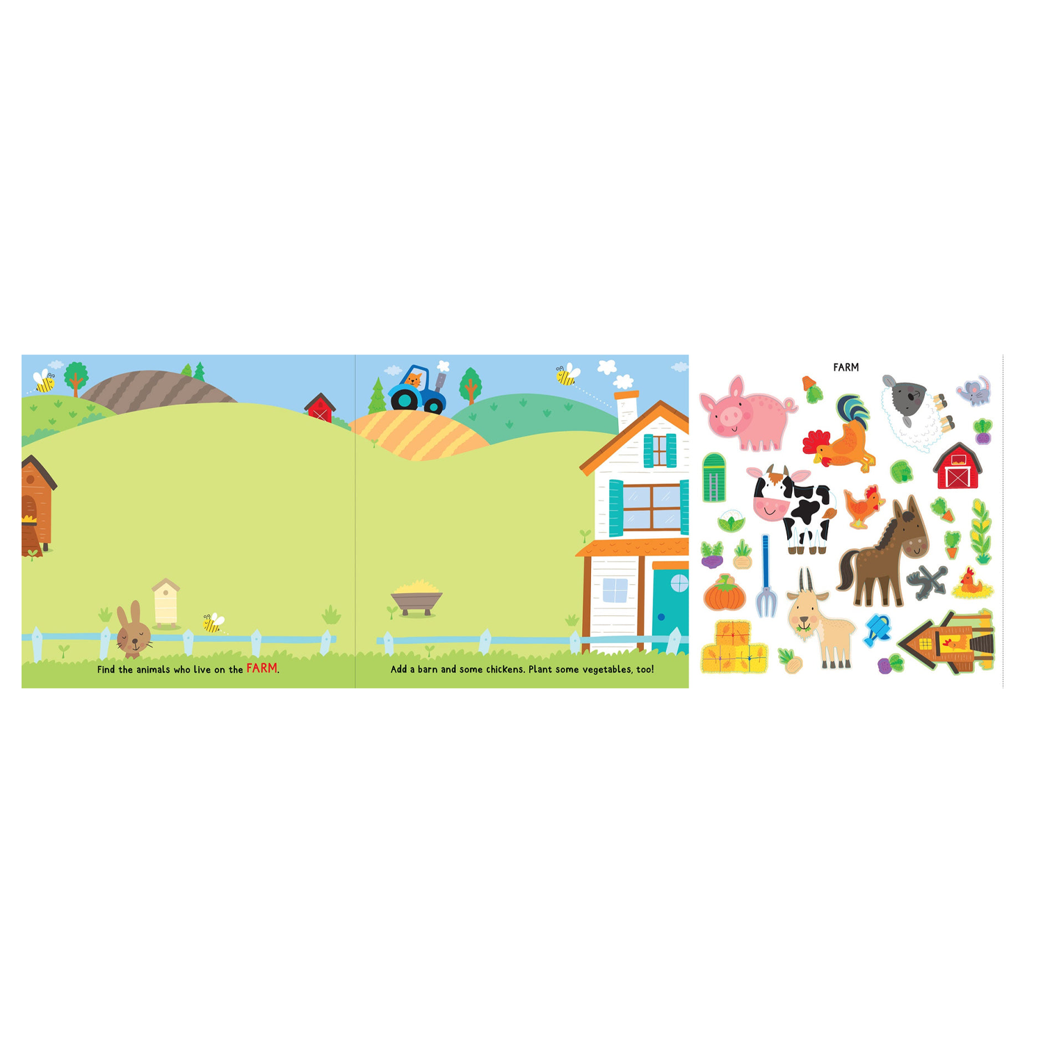 PTR My First Sticker Book - Animals