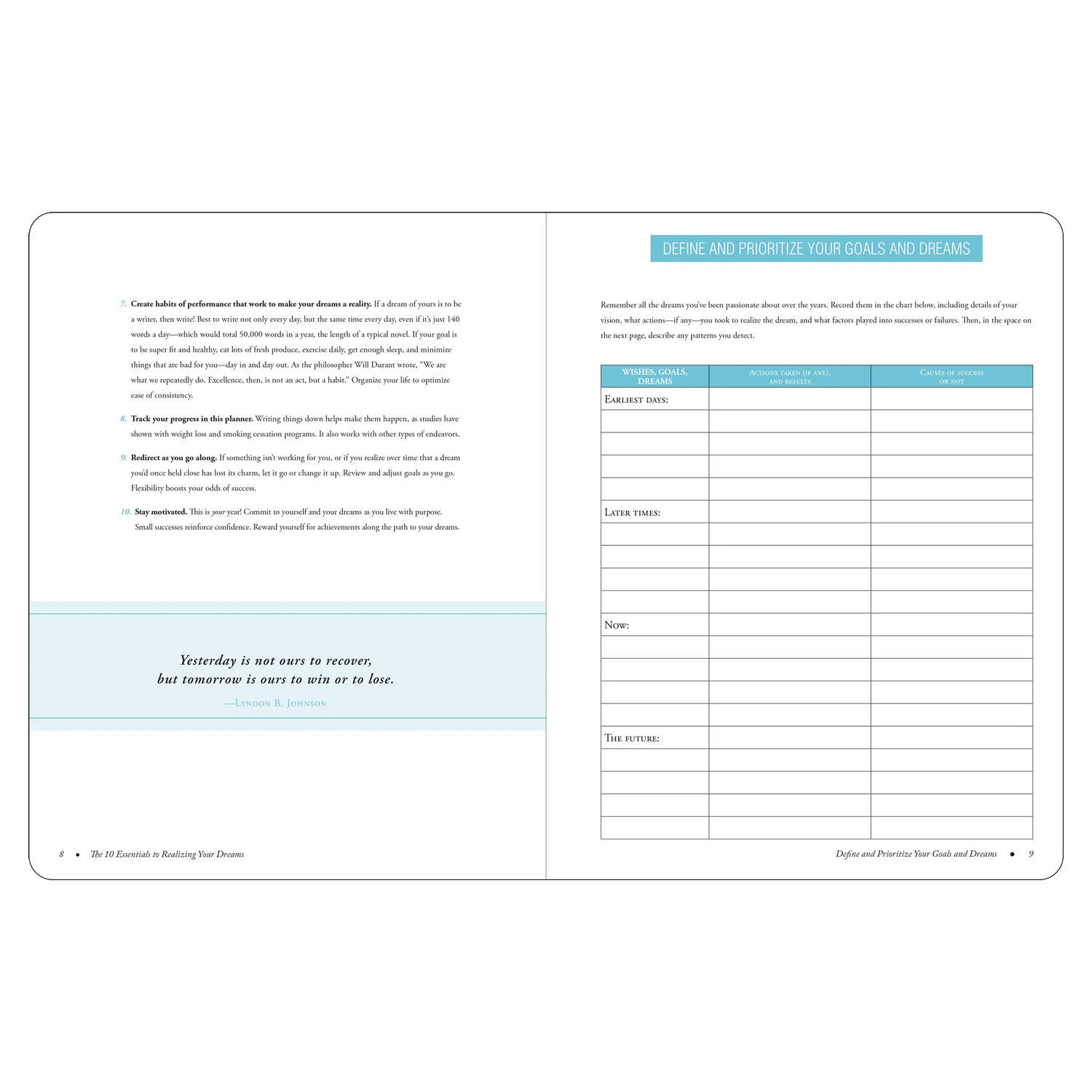 PTR 2027 Live with Purpose Planner
