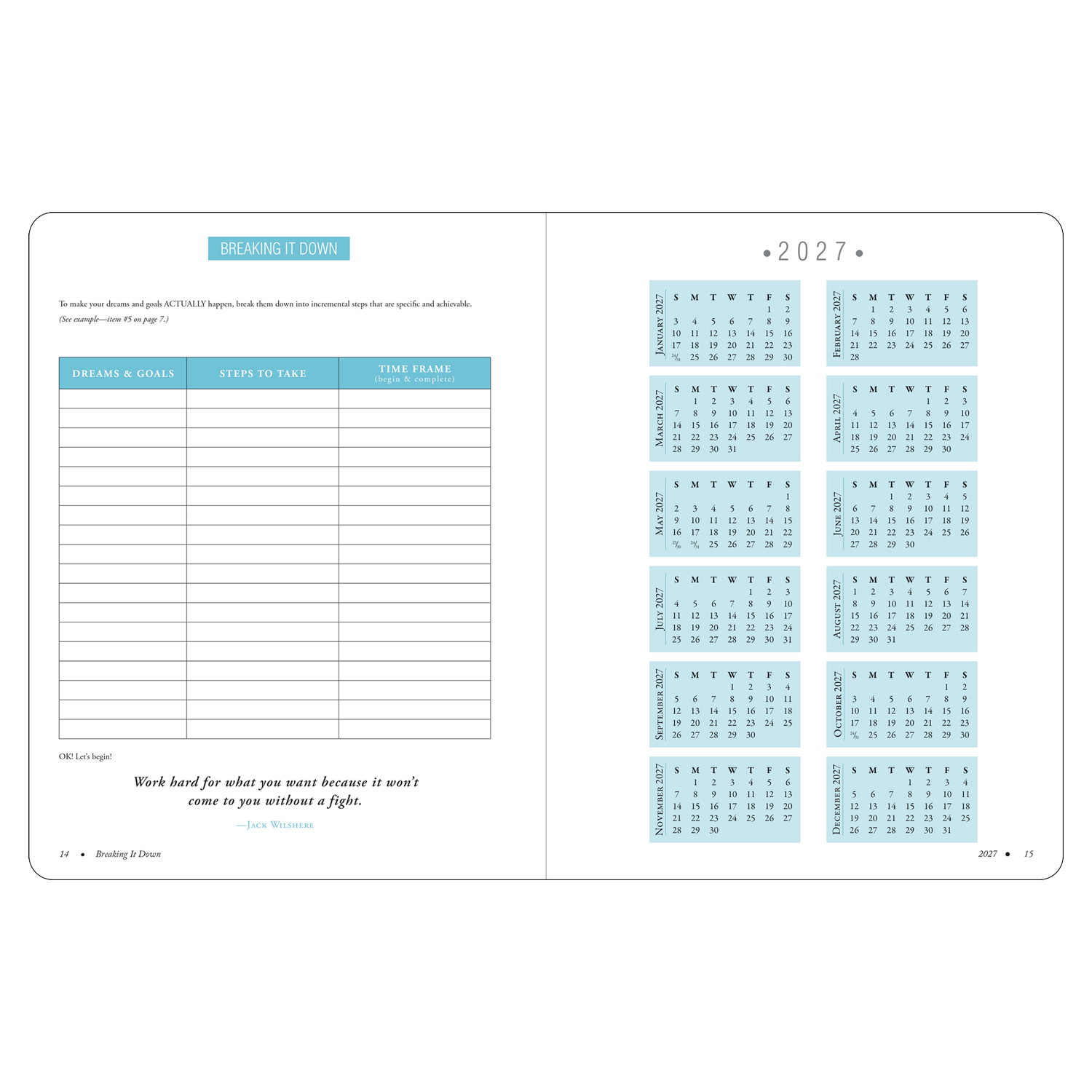 PTR 2027 Live with Purpose Planner