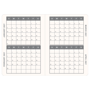 PTR 2027 Persian Grove Weekly Planner