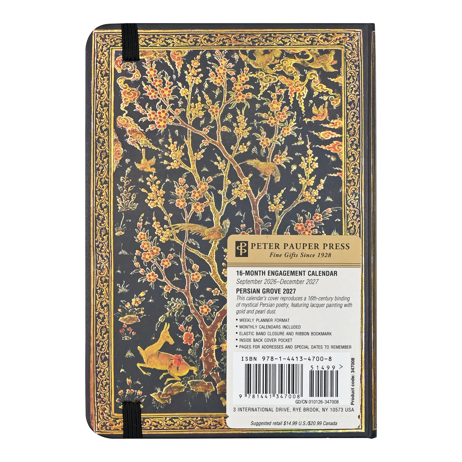 PTR 2027 Persian Grove Weekly Planner
