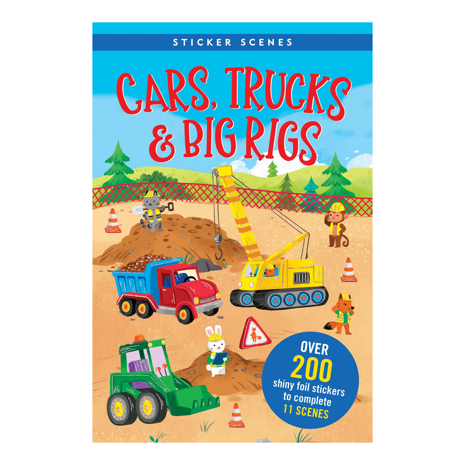 PTR Cars, Trucks, & Big Rigs Sticker Book