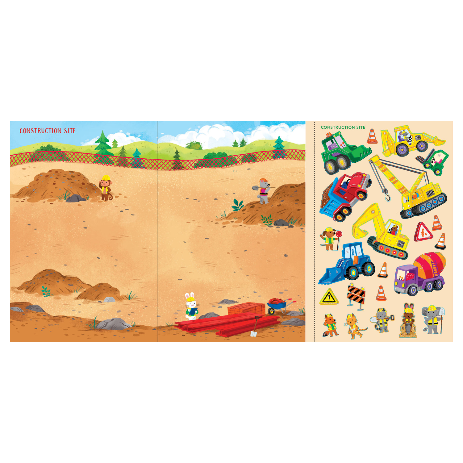 PTR Cars, Trucks, & Big Rigs Sticker Book