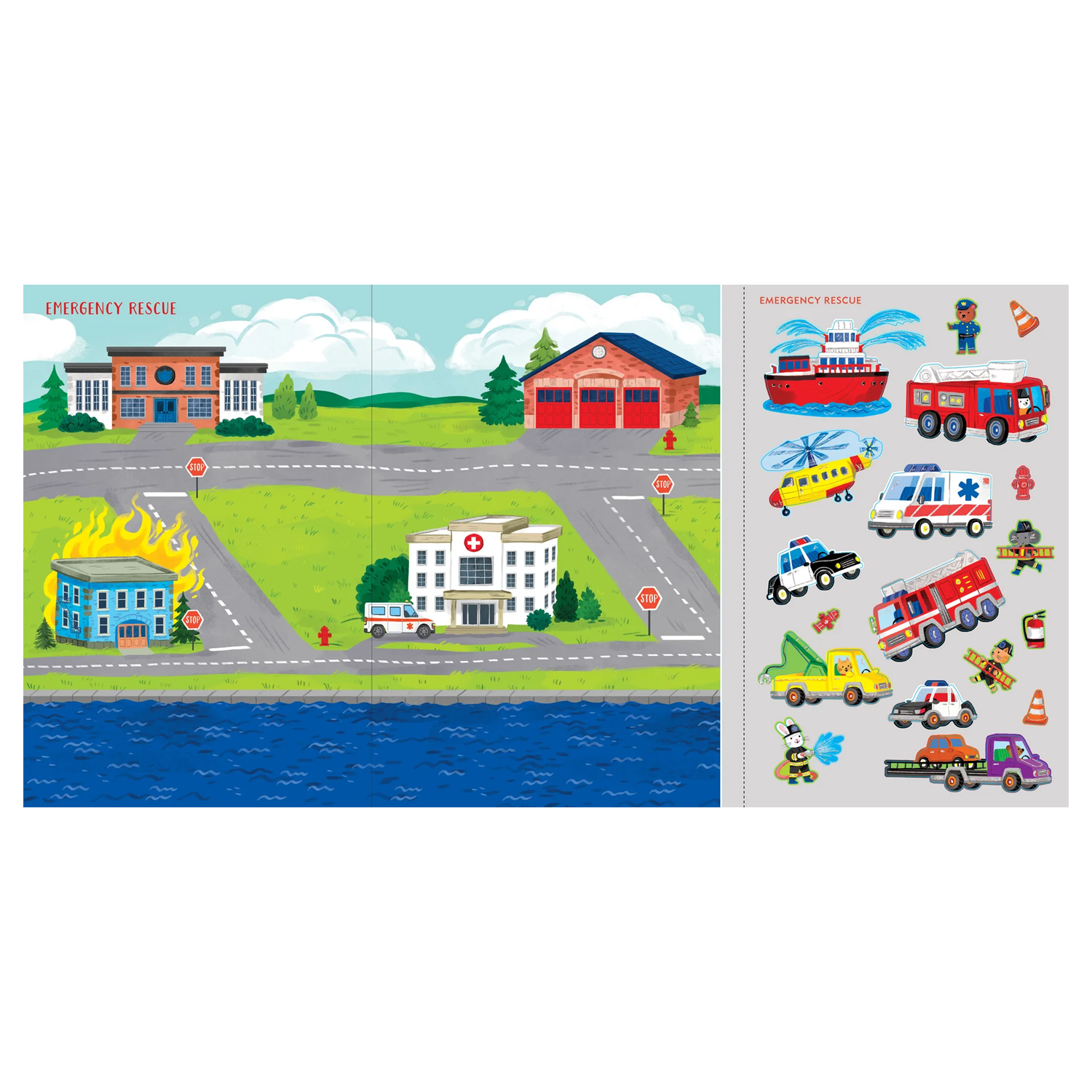 PTR Cars, Trucks, & Big Rigs Sticker Book