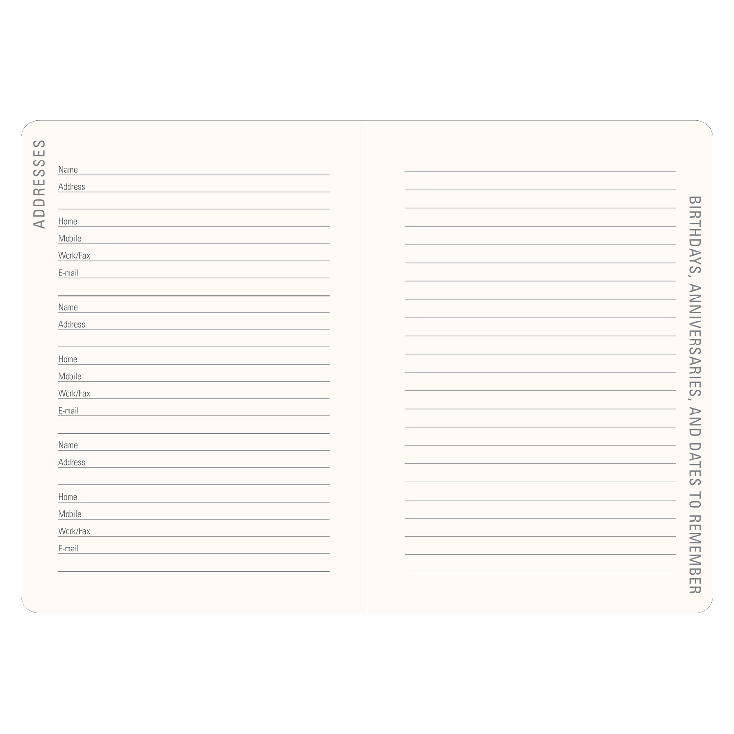 PTR 2027 Luna Moth Weekly Planner