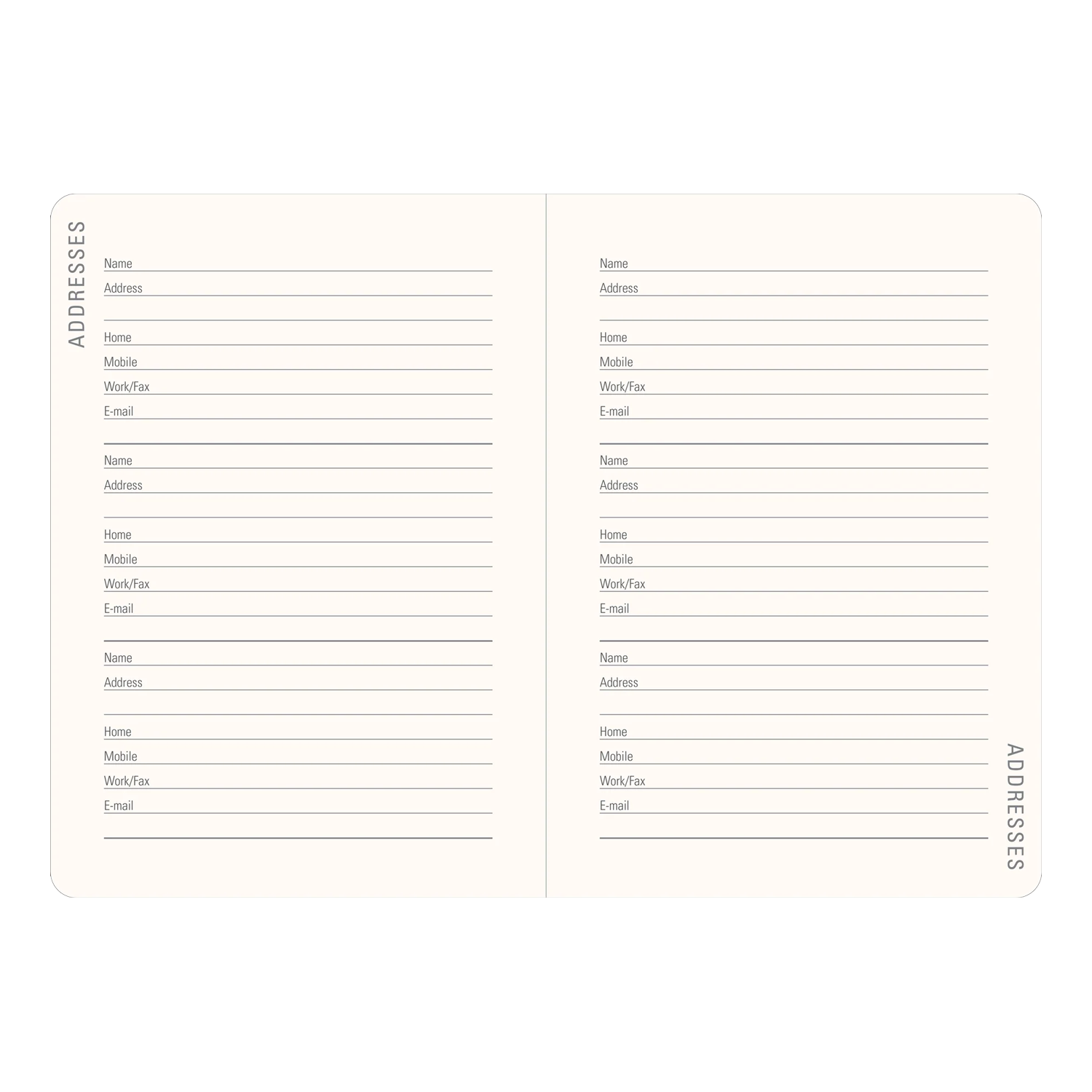 PTR 2027 Wildflower Garden Weekly Planner