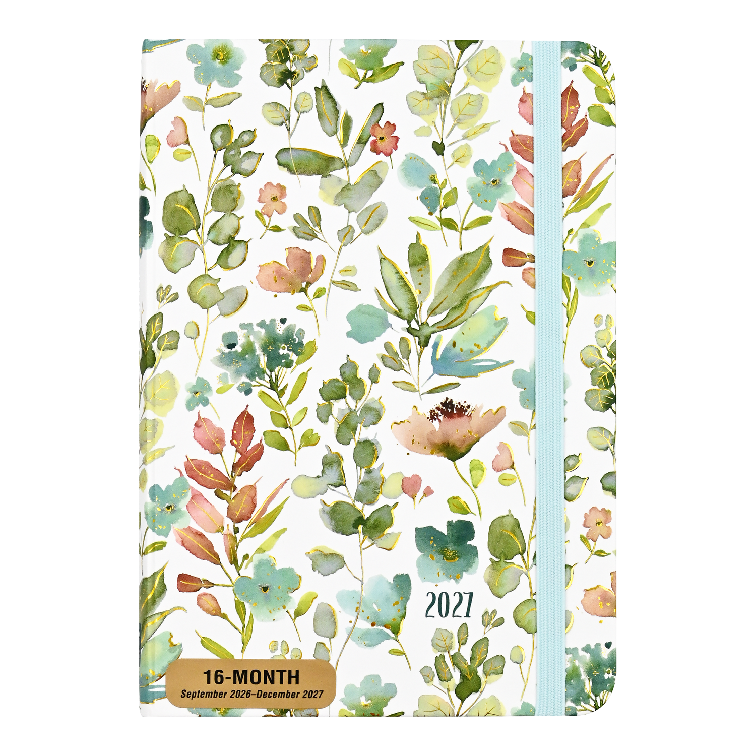 PTR 2027 Floral Watercolor Weekly Planner