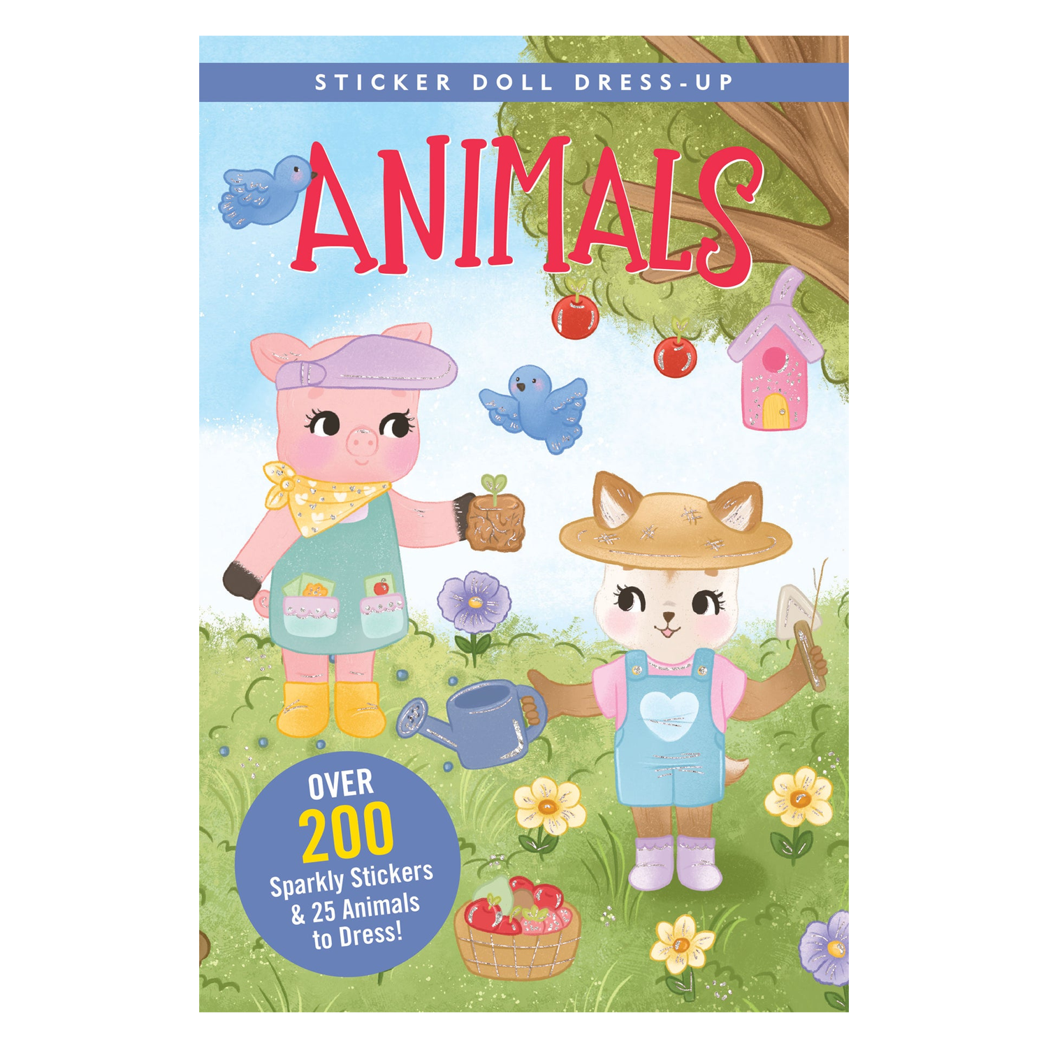 PTR Animals Sticker Doll Dress-Up Book