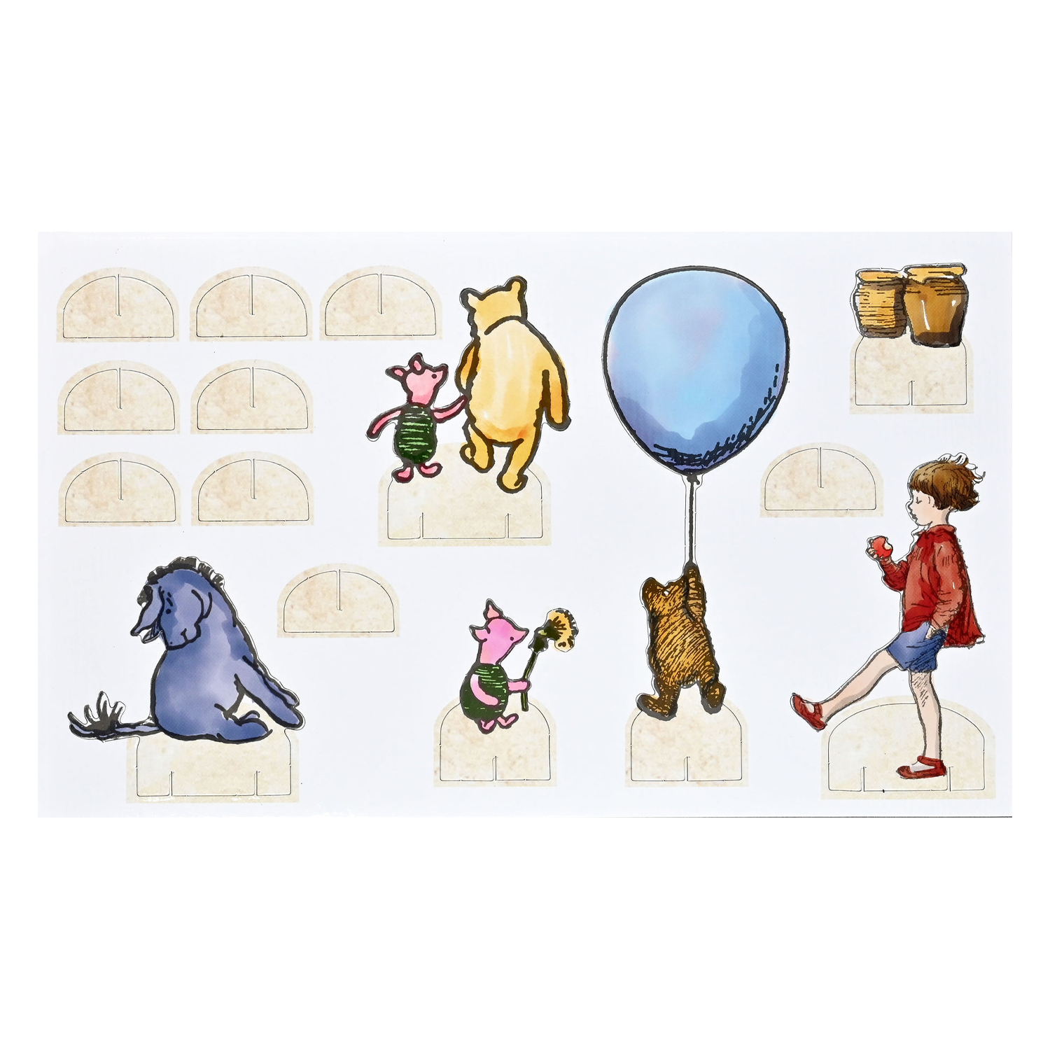 PTR Winnie-the-Pooh Fold-Out Play Set