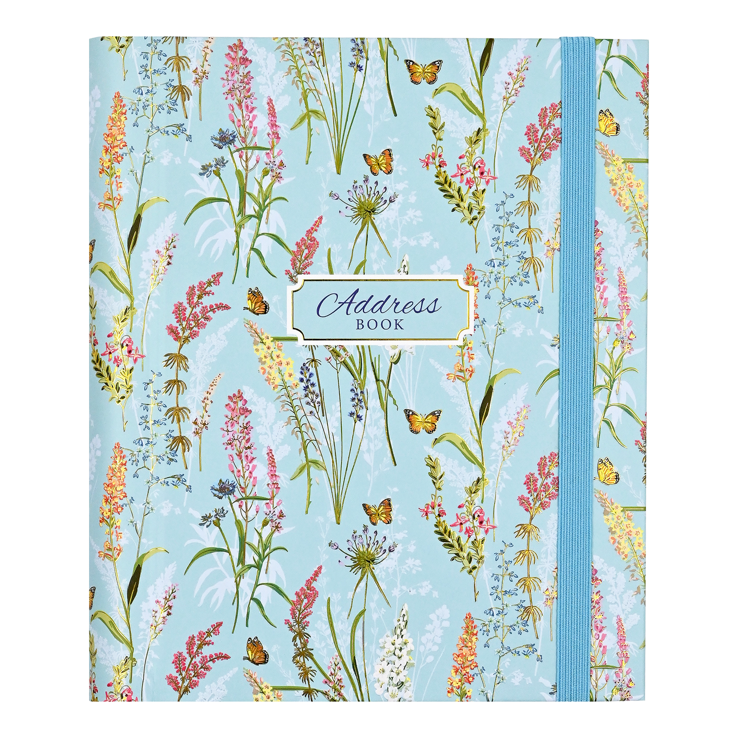 PTR Blooms & Butterflies Large Address Book
