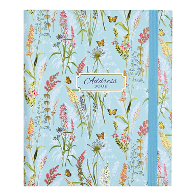 PTR Blooms & Butterflies Large Address Book
