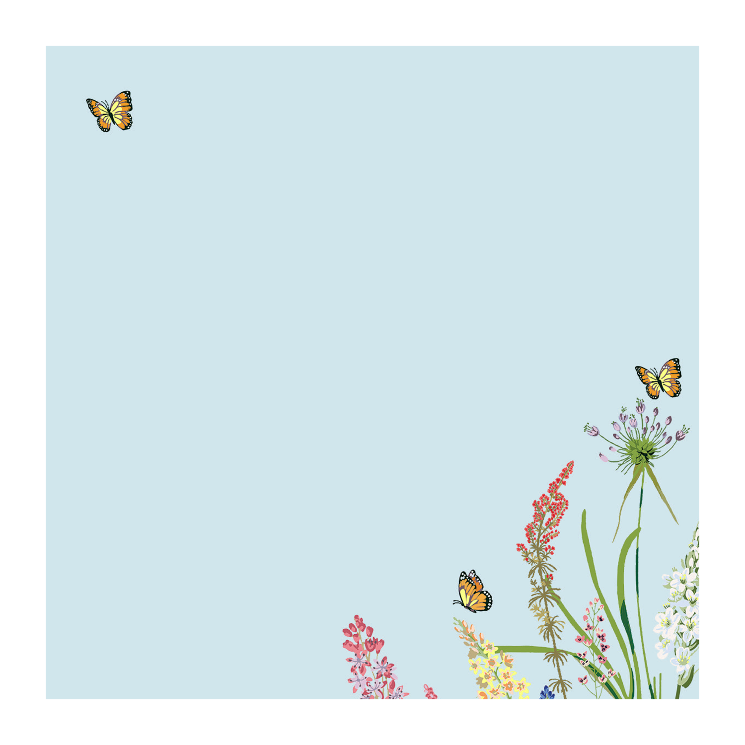 PTR Blooms & Butterflies Desk Notes