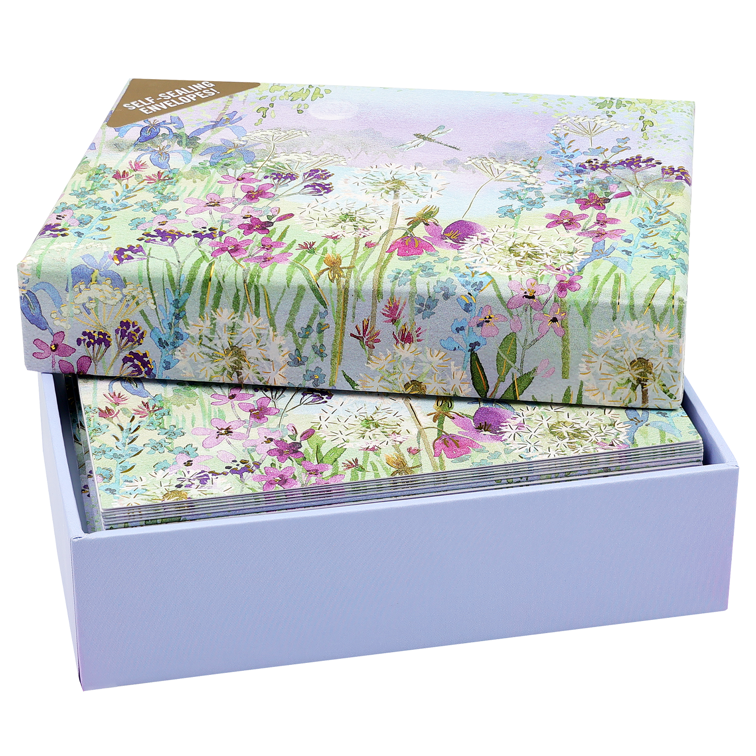 PTR Dragonflies and Dandelions Note Cards